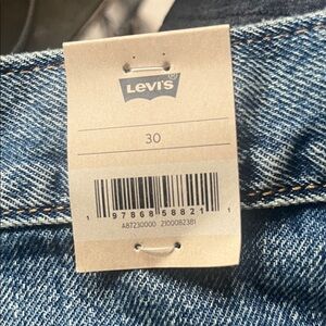 Levi's Blue Mini Skirt